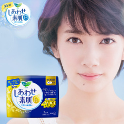 로리에 시아와세 나이트 400 (특히 많은날 밤) 날개형, 40cm, 7개입_위생용품 생리대