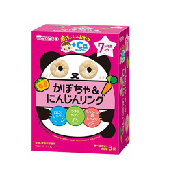 아기간식+Ca 칼슘 호박&당근 링 (7개월~)