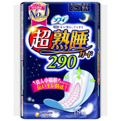 유니참 소피 초숙면 나이트용 290 29cm 날개있음 18매입