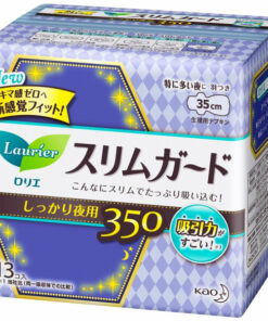 로리에 슬림가드 오버나이트 날개형 35cm 13매입_위생용품 생리대
