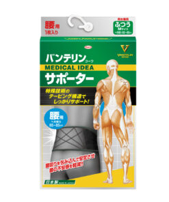 반테린 코와 서포터 허리 M사이즈 블랙 1매입