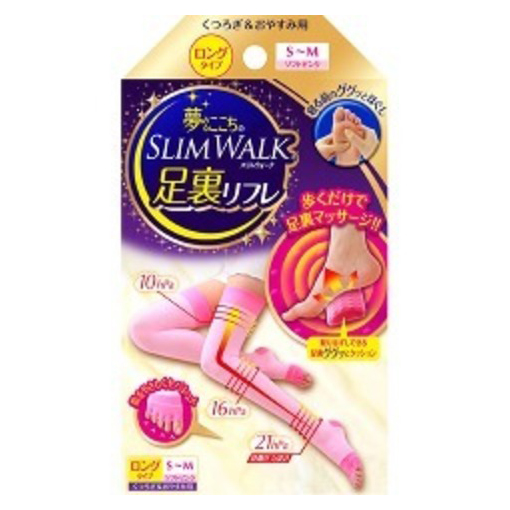 꿈꾸는 기분 발바닥 리후레 롱 타입 소프트 핑크 S-M사이즈(1개)_압박스타킹