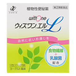 식물성 변비약 위드원 L 요구르트맛 과립 12포