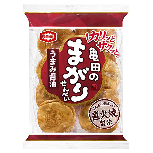 카메다제과 마가리 센베이 맛간장 16입 과자