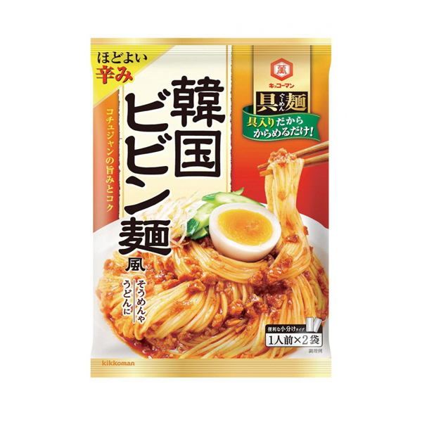 키코망 식품 한국 비빔면 110g