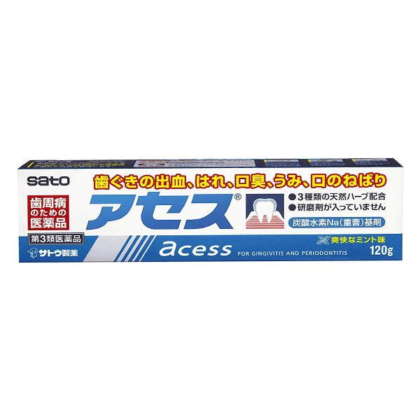 사토 아세스 치약 120g