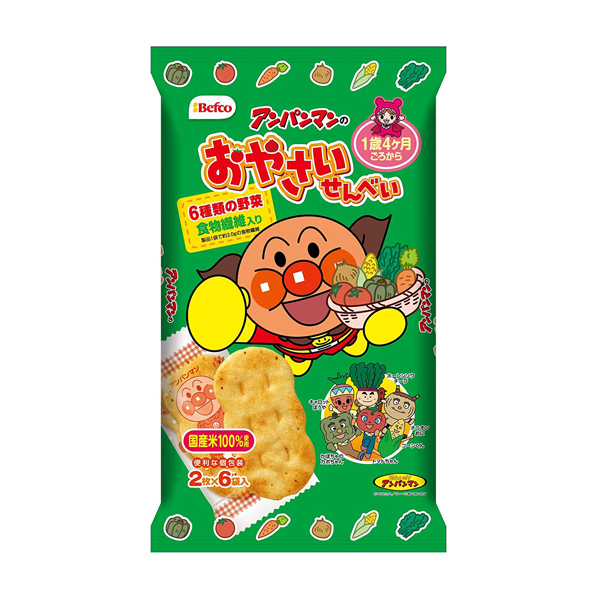 호빵맨 야채 센베이 [과자]