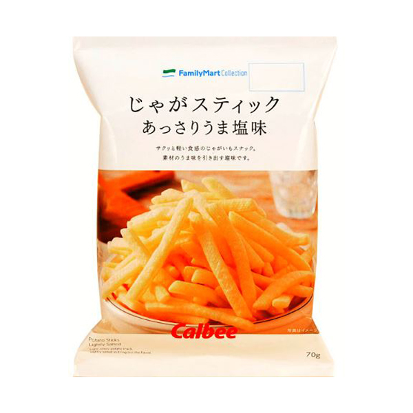 패밀리마트 감자스틱 담백짭짤한 맛 70g