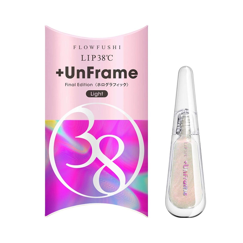 LIP 38도 +UnFrame 홀로그램 립 탑코트 6.5ml Light