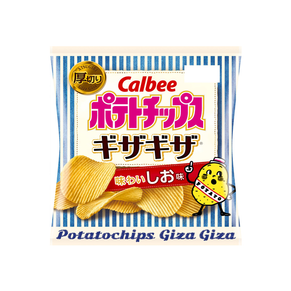 가루비 감자칩 톱니 소금맛 55g