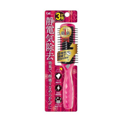 카이지 루시 정전기 방지 스타일링 브러쉬 L 루비 핑크