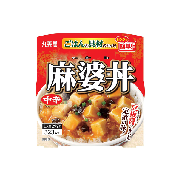 마루미야 마파두부 덮밥 중간 매운맛 밥포함 297g