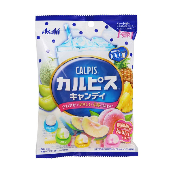 칼피스 캔디 4가지맛 100g
