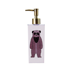 소지의나카지마 샴푸용 스퀘어 디스펜서 안경곰 약500ml