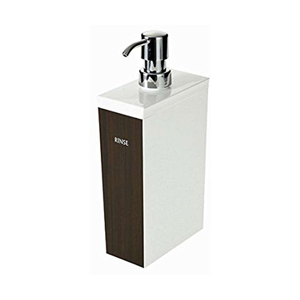 WOODY(우디)디스펜서 린스 700ml (화이트x월넛 타입)