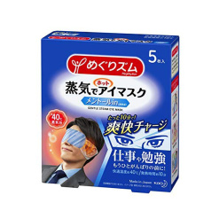 메구리즘 온열 아이 마스크 멘톨 5매입