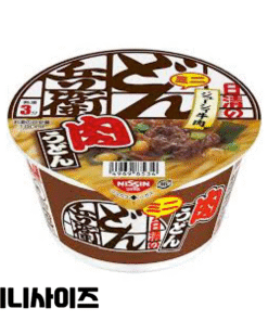 닛신 돈베이 니쿠우동 미니 (소고기우동)