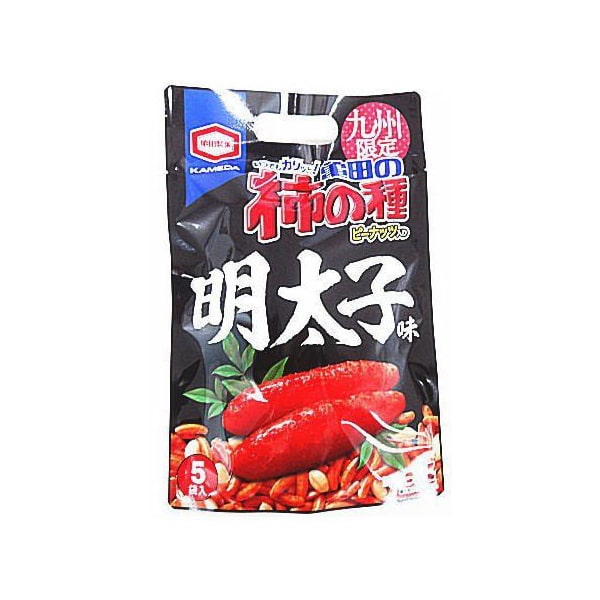 큐슈한정 카키노타네 감씨과자와 땅콩 명란맛 5개입