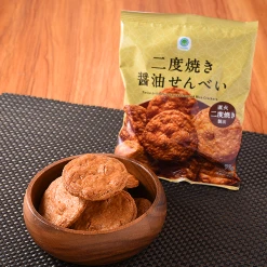 패밀리마트 두번 구운 간장 센베이 봉지 60g