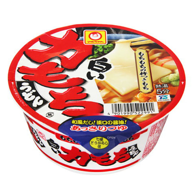 토요수산 마루짱 시로이 치카라 모찌 우동 109g 컵라면