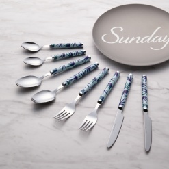 다중 칼 8종 수저/식기세트 플랜츠