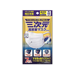 3차원 고밀착 마스크 나노 M사이즈 (7매입)_미세먼지