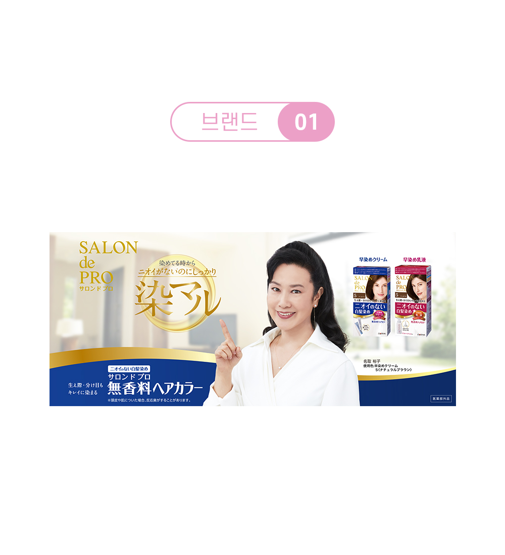 살롱드프로염색크림백발용 상페2