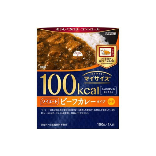 100kcal 내 크기 소이 미트 비프 카레 타입 150g