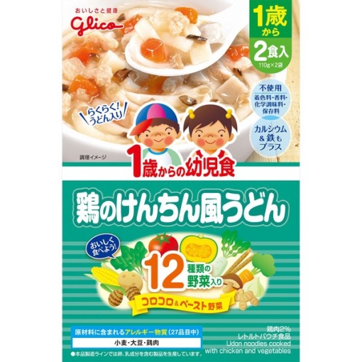 1세부터유아식닭두부바람우동110g×2