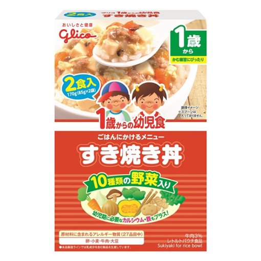 1세부터유아음식스키야키덮밥85gx2