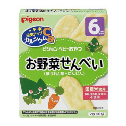 건강업ca야채센베이시금치당근2매×6봉지