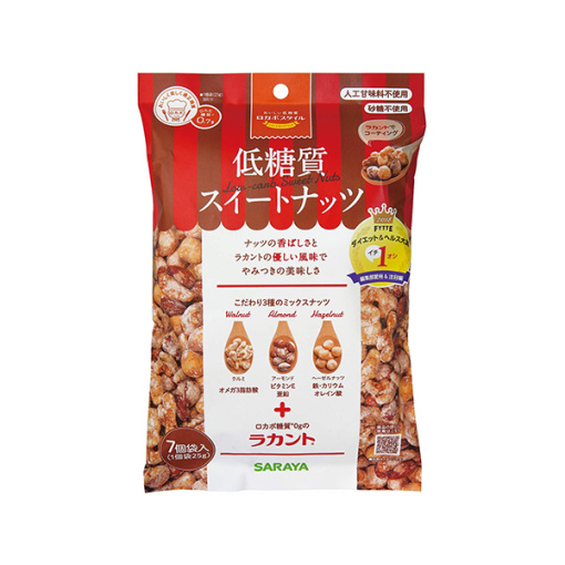 로카보스타이루 낮은 당질 스위트 견과류 대입 25g × 7