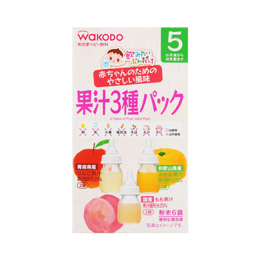 마시고싶은만큼주스3종팩5g×6