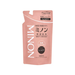 미논 전신 샴푸 촉촉한 타입 리필 380ml