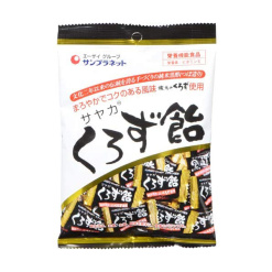 사야카 쿠로즈 흑초 캔디 65g