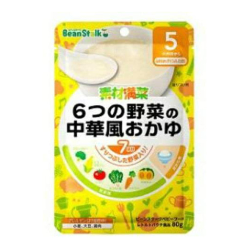 유키지루시빈스타크6가지야채중국식죽80g