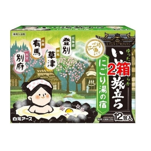 좋은 온천 여행 탁한 온천 여관 25g × 12포