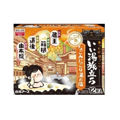 좋은 온천 여행 푸근 탁한 온천 여관 25g × 12포