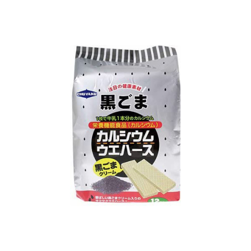 칼슘 웨이퍼 검은 깨 12 장