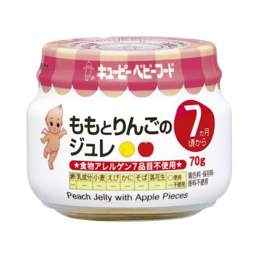 큐피이유식도기초사과젤리70g