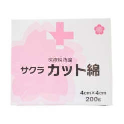 사쿠라컷 면 4cm x 4cm 200g