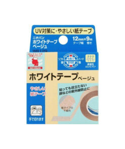 화이트 테이프 베이지 12mm x 9m wb129