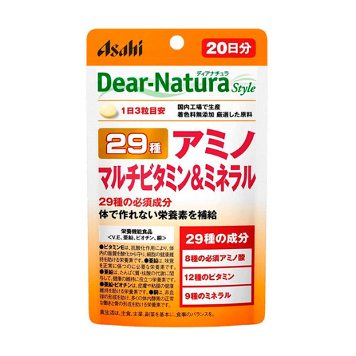 디아나 츄라 스타일 29 아미노 멀티 비타민 미네랄 60 정 20 일분