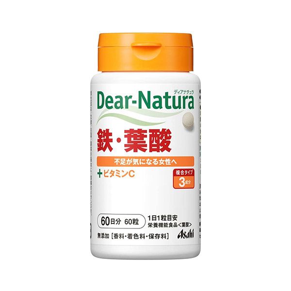 디어 내추럴 철 · 엽산 60 마리