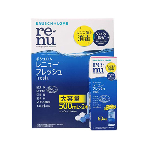 리뉴 프레쉬 500ml x 2p 60ml