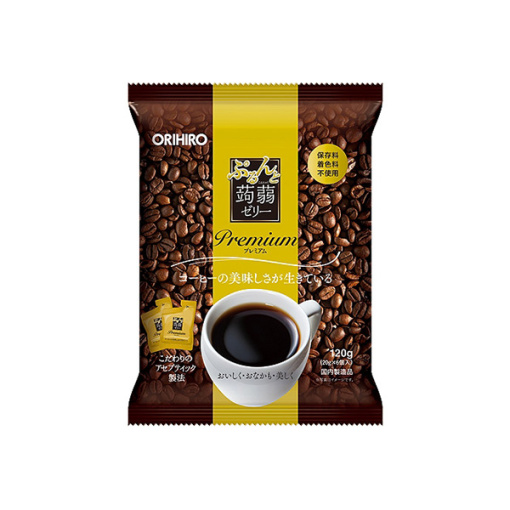오리히로 곤약젤리 파우치 프리미엄 커피 6개입