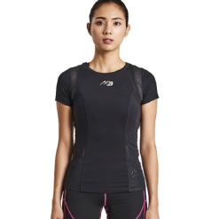 7스포츠 여성용 벨가드 티셔츠ifmc기능성 블랙