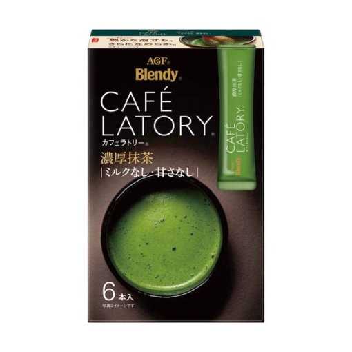 agf 블렌디 카페라토리 스틱 진한 녹차 6개