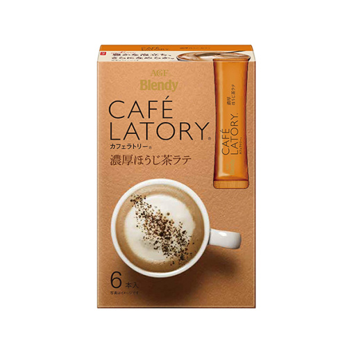 agf 블렌디 카페라토리 스틱 진한 호지차라떼 6개