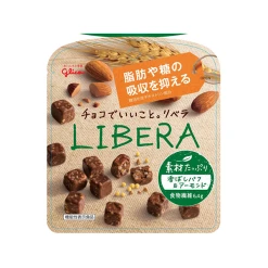 글리코 libera 소재 듬뿍 향기 퍼프 아몬드 45g